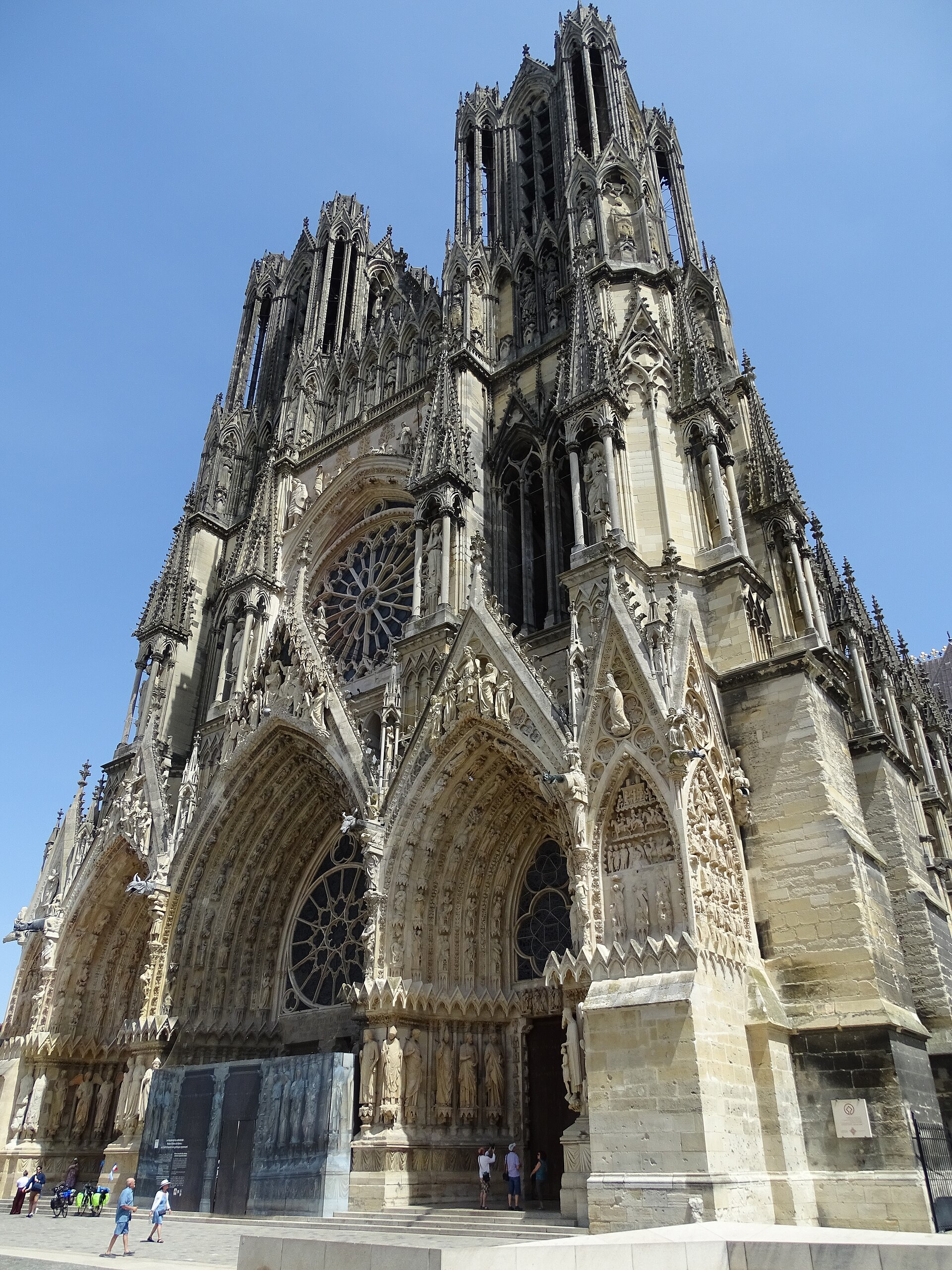 Kathedrale und Zentrum von Reims